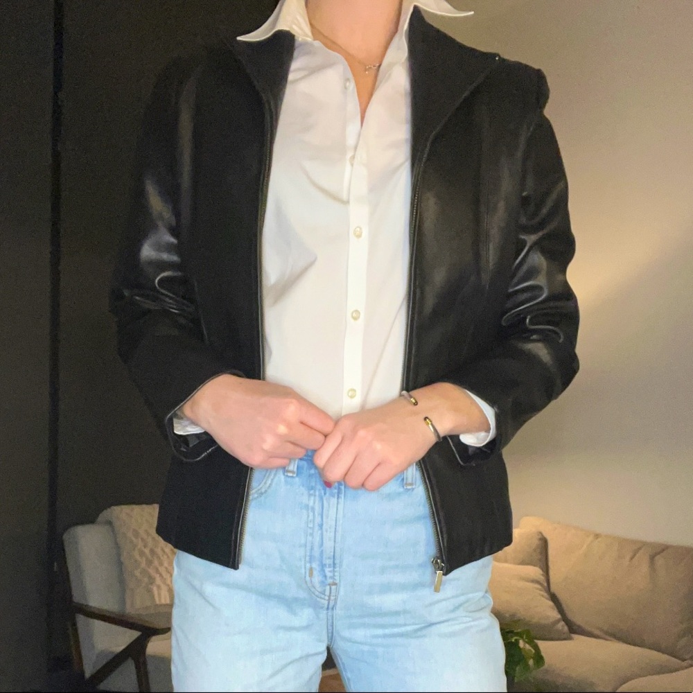 Genuine leather - Black Siena jacket